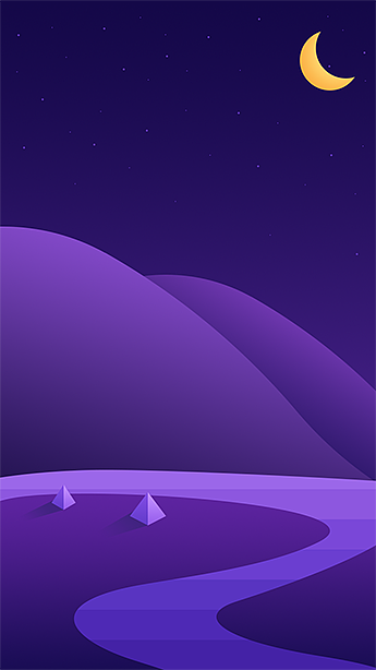 渐变的风景（图ZODMwMTA4NDQ=） - 闪屏/壁纸 - 站酷设计师小璐儿原创素材 - 站酷ZCOOL