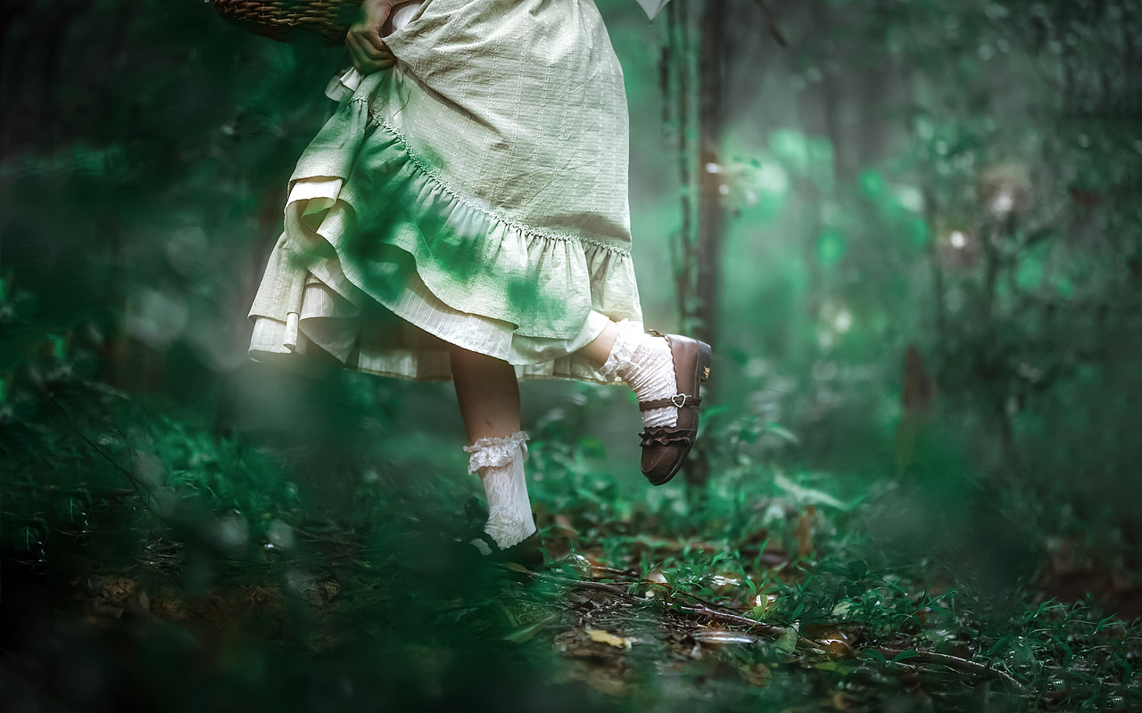 夏日森林·少女lolita