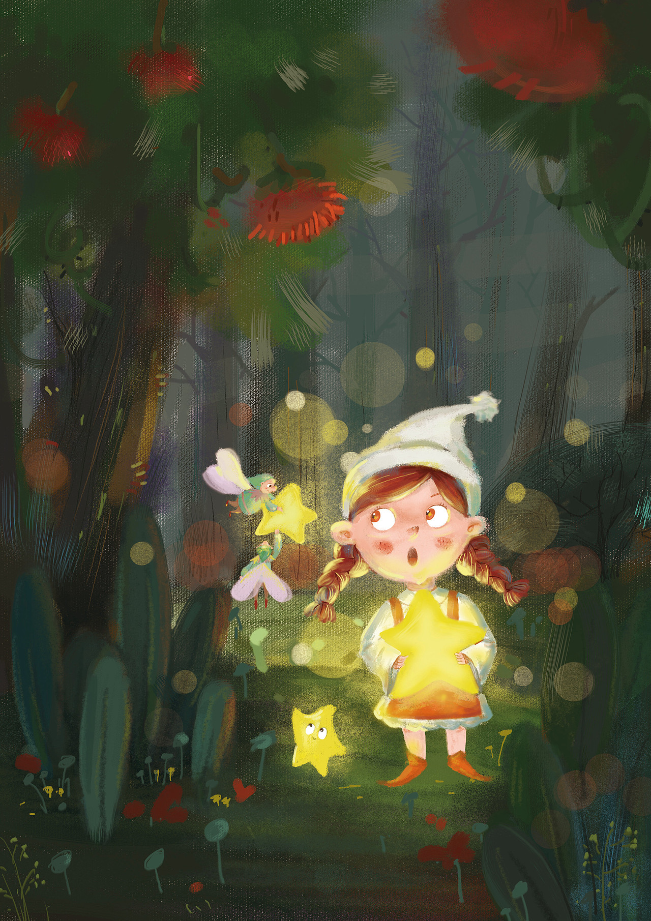 插画1character design: dorothy1添加表情夏日ok不插画-艺术插画1