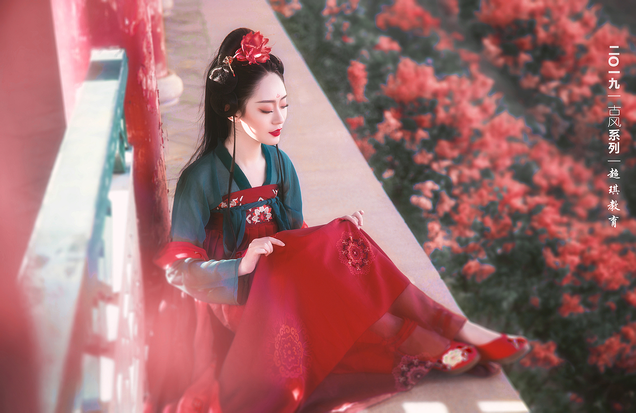 兰州超琪化妆学校古装作品