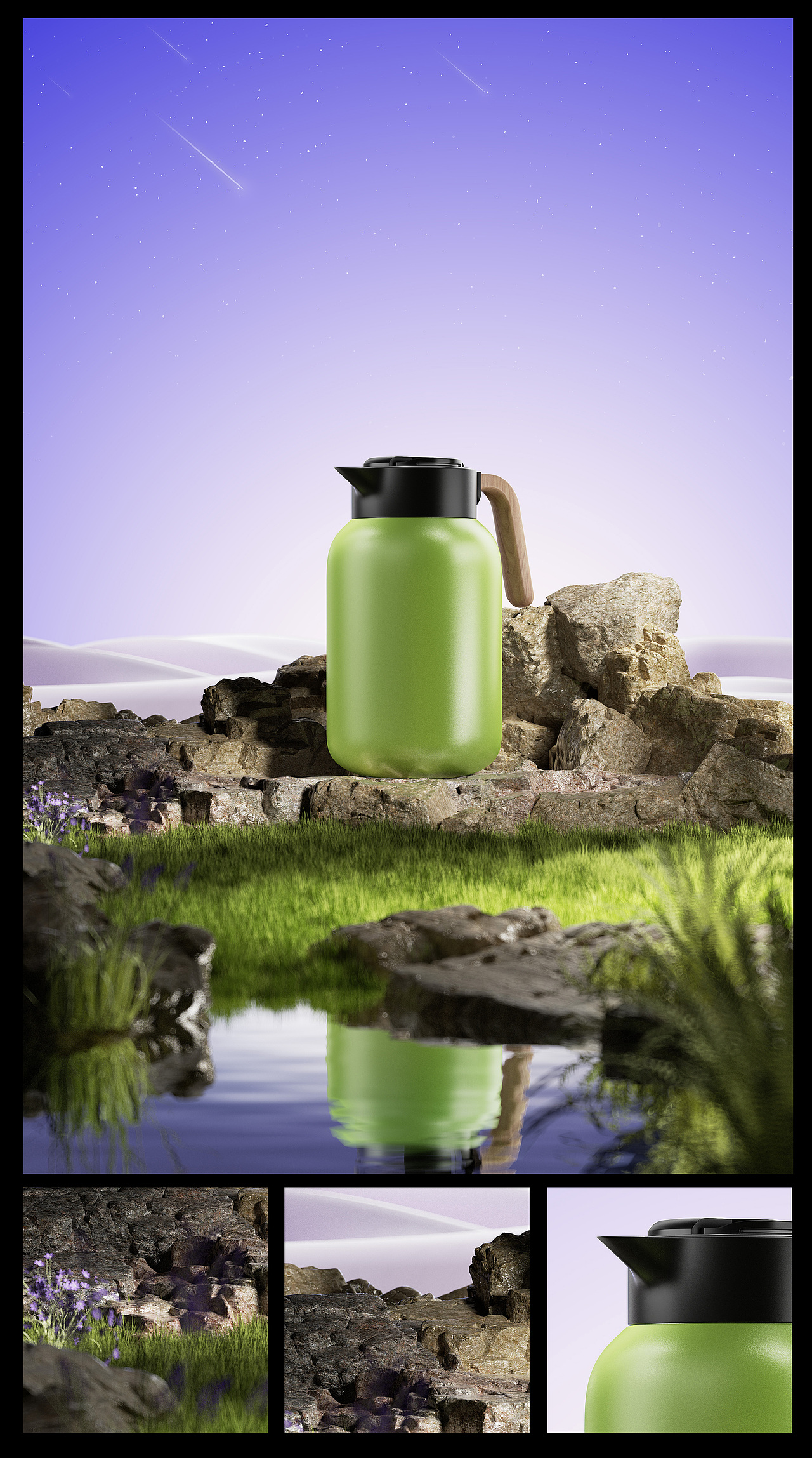 焖茶壶Teapot Rending Works【4K】（图ZMzYyOTIwNzMy） - 产品 - 站酷设计师青柠Ning_原创素材 - 站酷ZCOOL