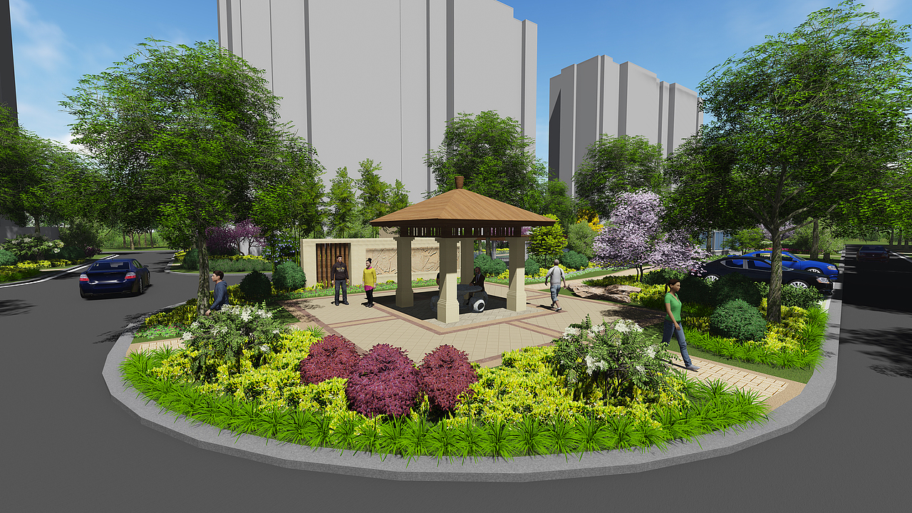 何桥小区五期节点一