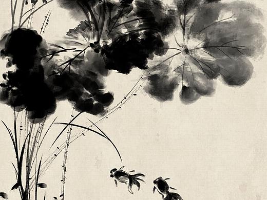 水墨插画