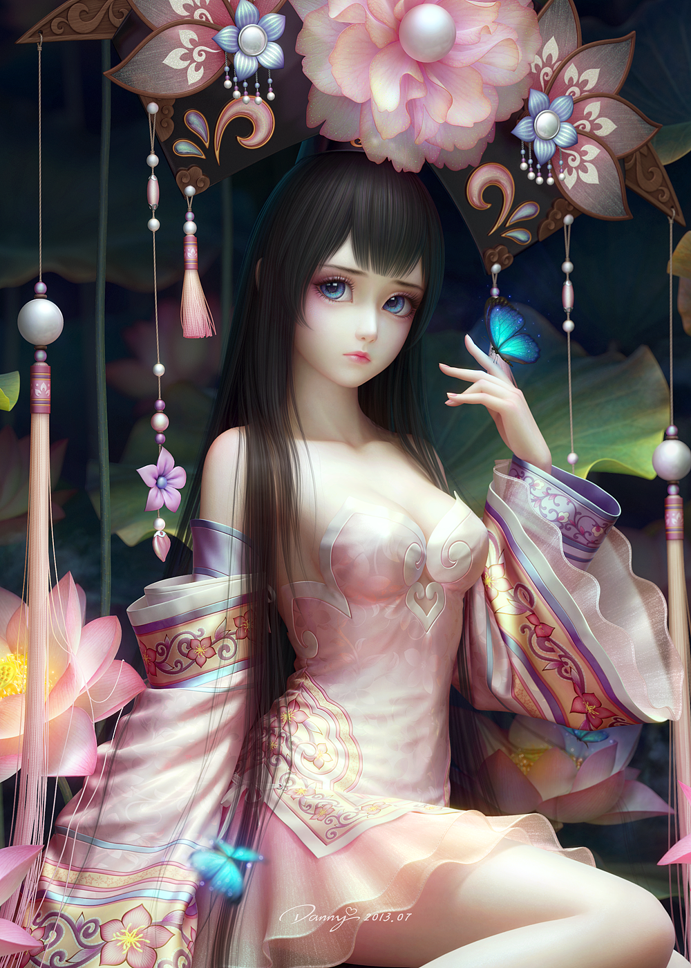 《双生花》2013-原创（图ZMjg3MjI3MzU2） - 人物/生物 - 站酷设计师Danny妮妮原创素材 - 站酷ZCOOL