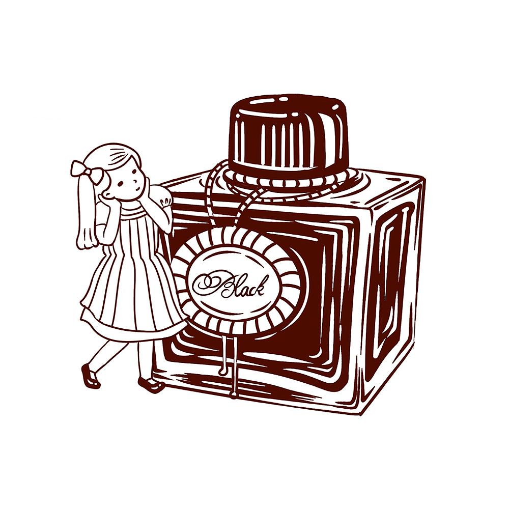 分享收藏校园地图明信片插画,手绘地图手绘地图插画手游广播剧四格