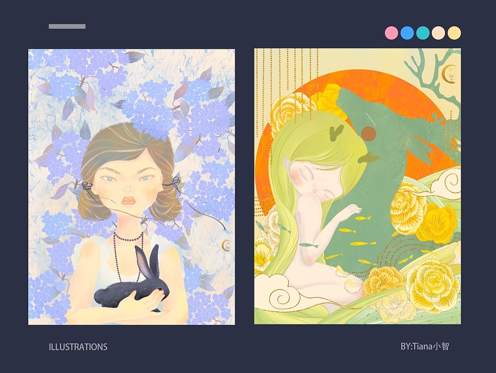 插画随涂（图ZMjQxNzI5NTA4） - 创作习作 - 站酷设计师Tiana小智原创素材 - 站酷ZCOOL