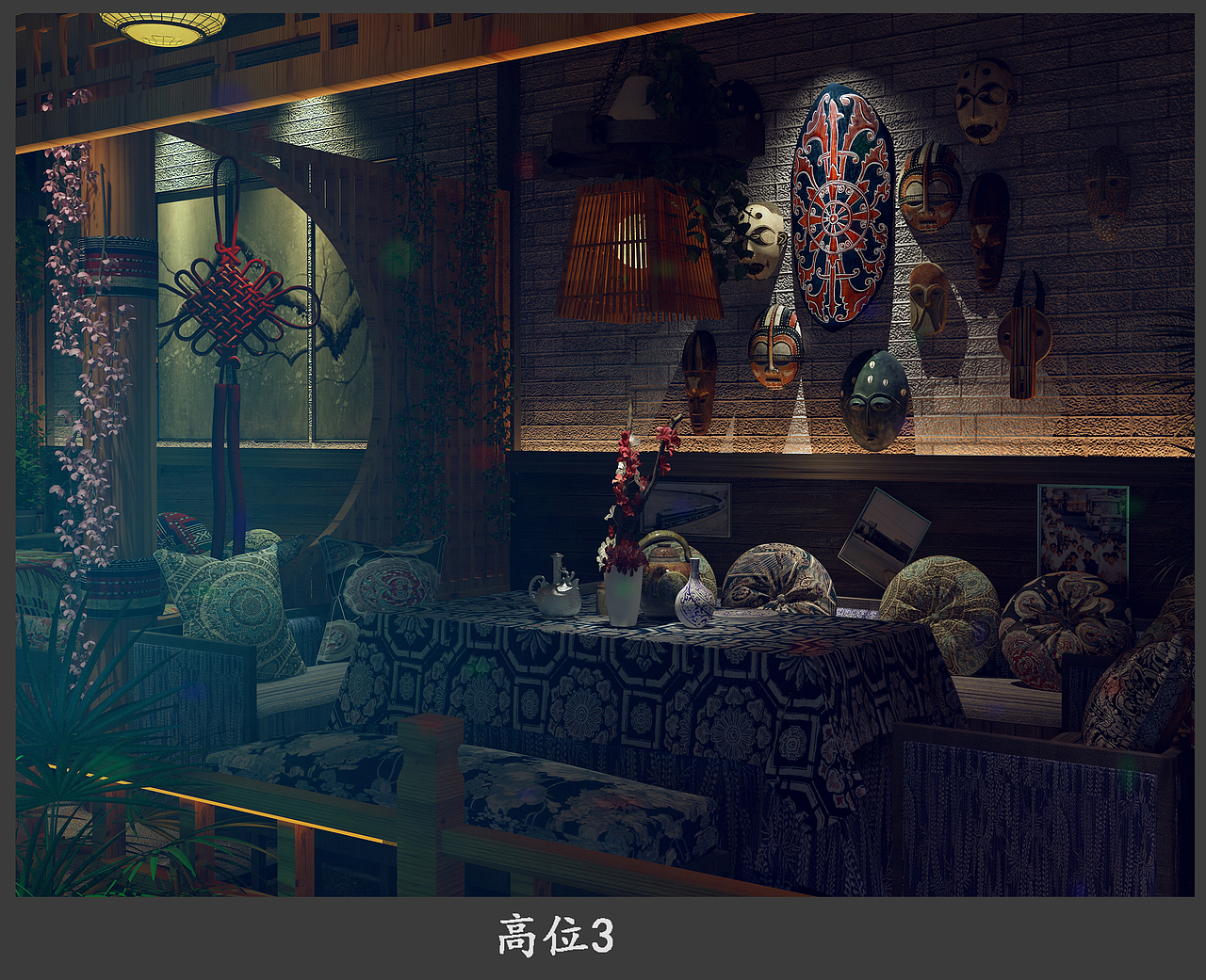 十里风·音乐餐吧（图ZMTAwOTQ5MDY4） - 家装设计 - 站酷设计师曾蓝宝原创素材 - 站酷ZCOOL