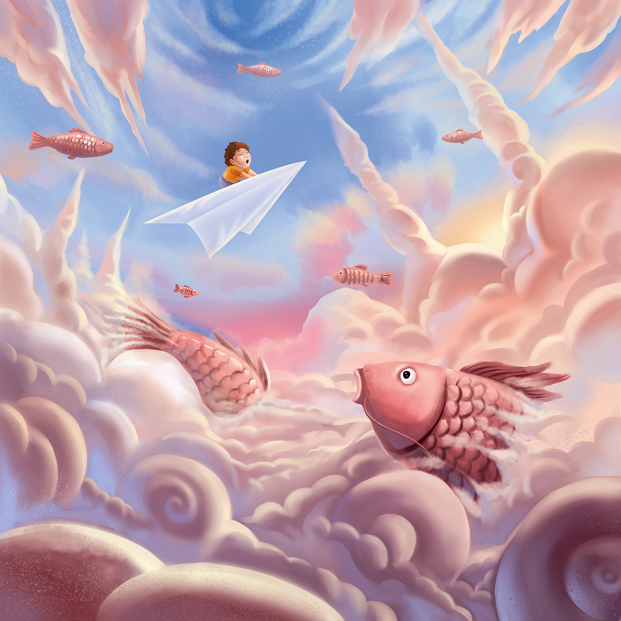 偷梦的小妖精 CD 封面和内页插画(图ZMTQ3NDE0NTI=) - 商业插画 - 站酷设计师恶奔BEN原创素材 - 站酷ZCOOL