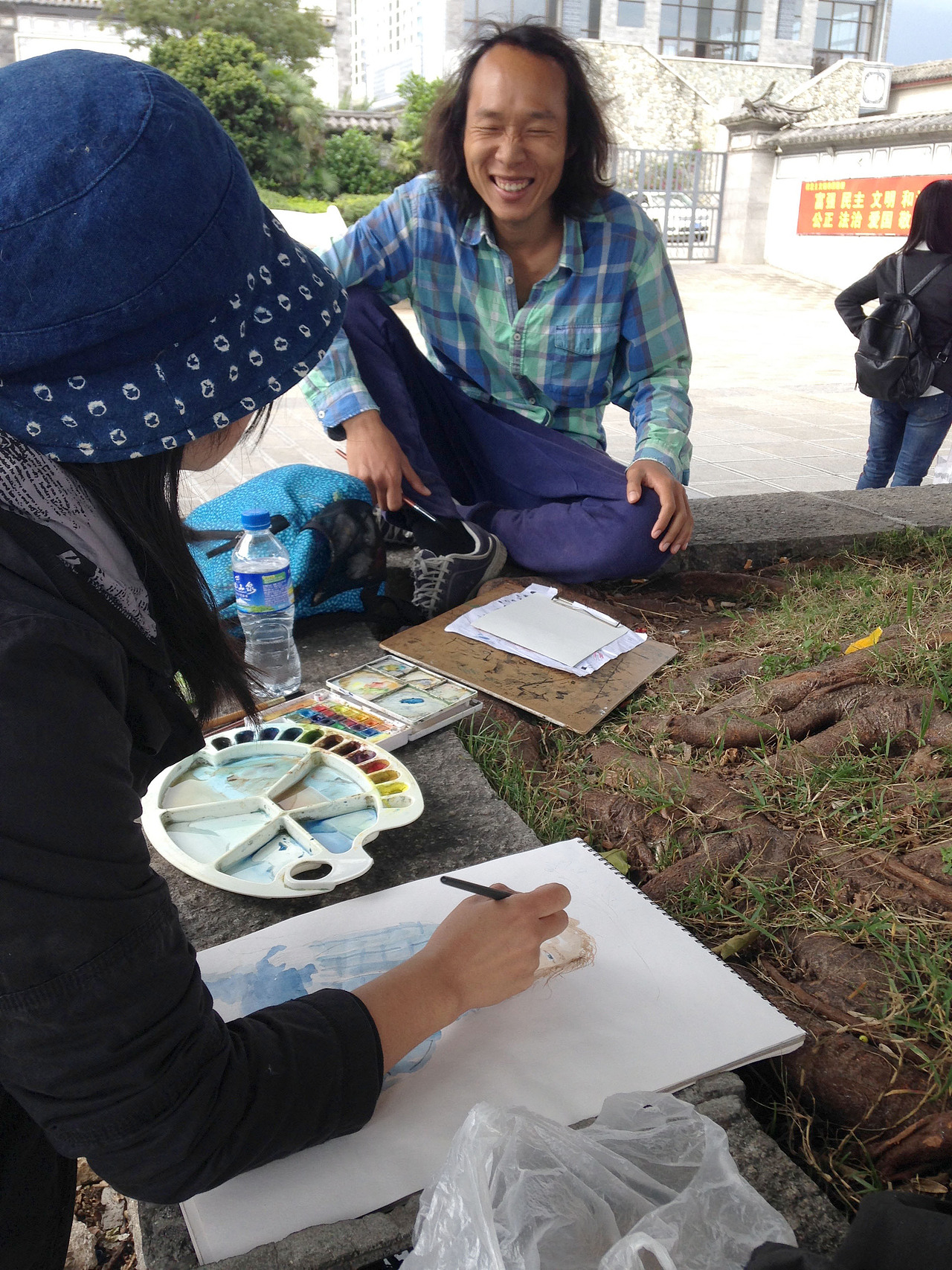 大理周末写生【文抑】