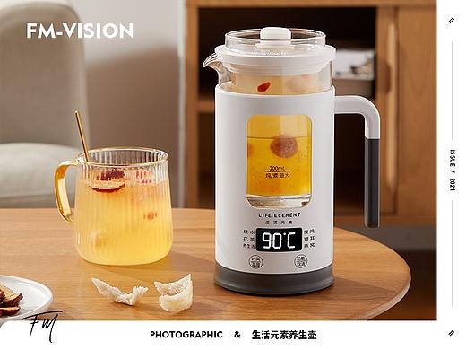 生活元素  X  方米视觉  X 养生壶  详情页分享