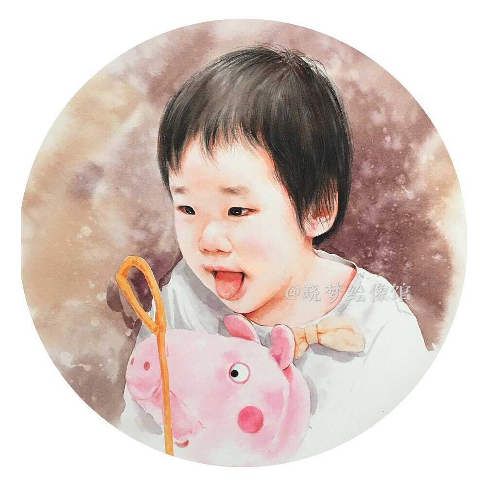 宝宝们都爱粉红色的小猪佩奇~