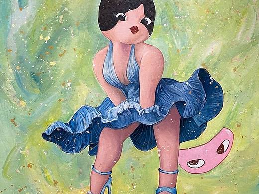 马来西亚时尚艺术家 VenieTee“帕德尔夫人”