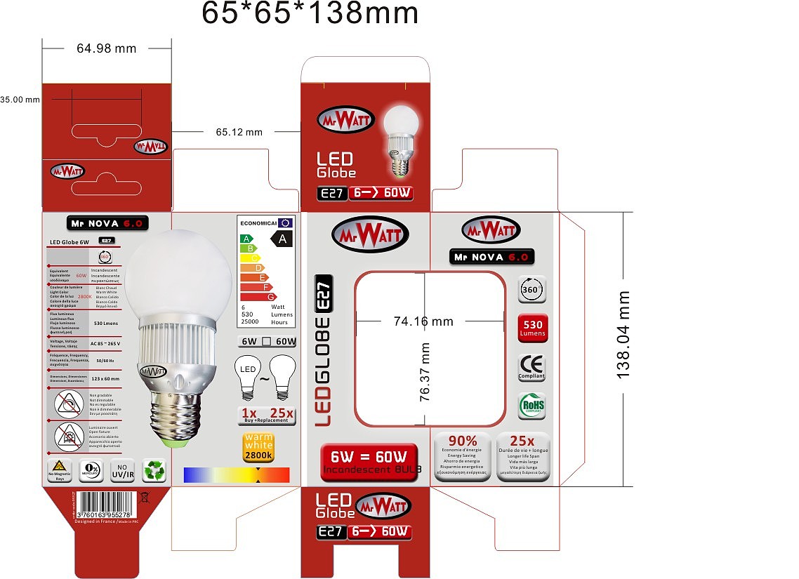 包装设计 LED灯具 外贸系列（图ZMTcyOTE3MzI=） - 包装 - 站酷设计师牵着蜗牛去跑步原创素材 - 站酷ZCOOL