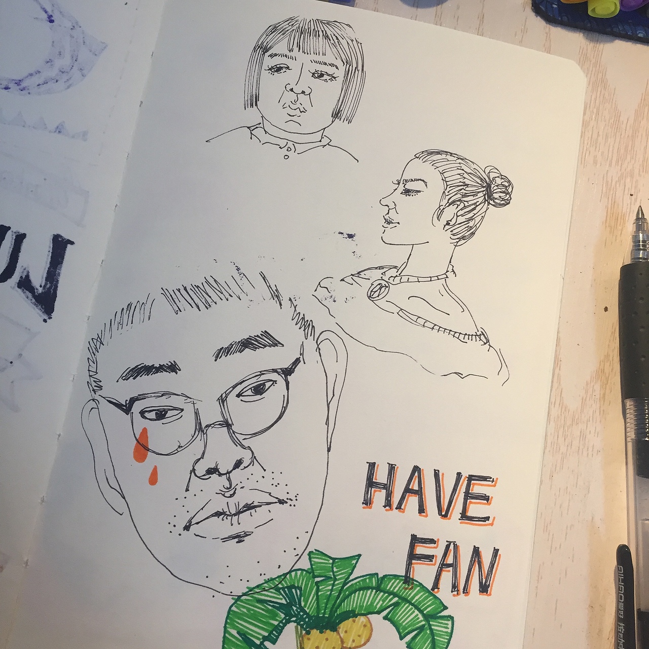 近日无聊插画（图ZODcxNDExMzY=） - 创作习作 - 站酷设计师马上吃包子原创素材 - 站酷ZCOOL