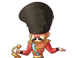 Q版角色設(shè)定 英國(guó)衛(wèi)兵