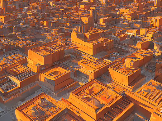 #AI创作实验室#橘子,建筑