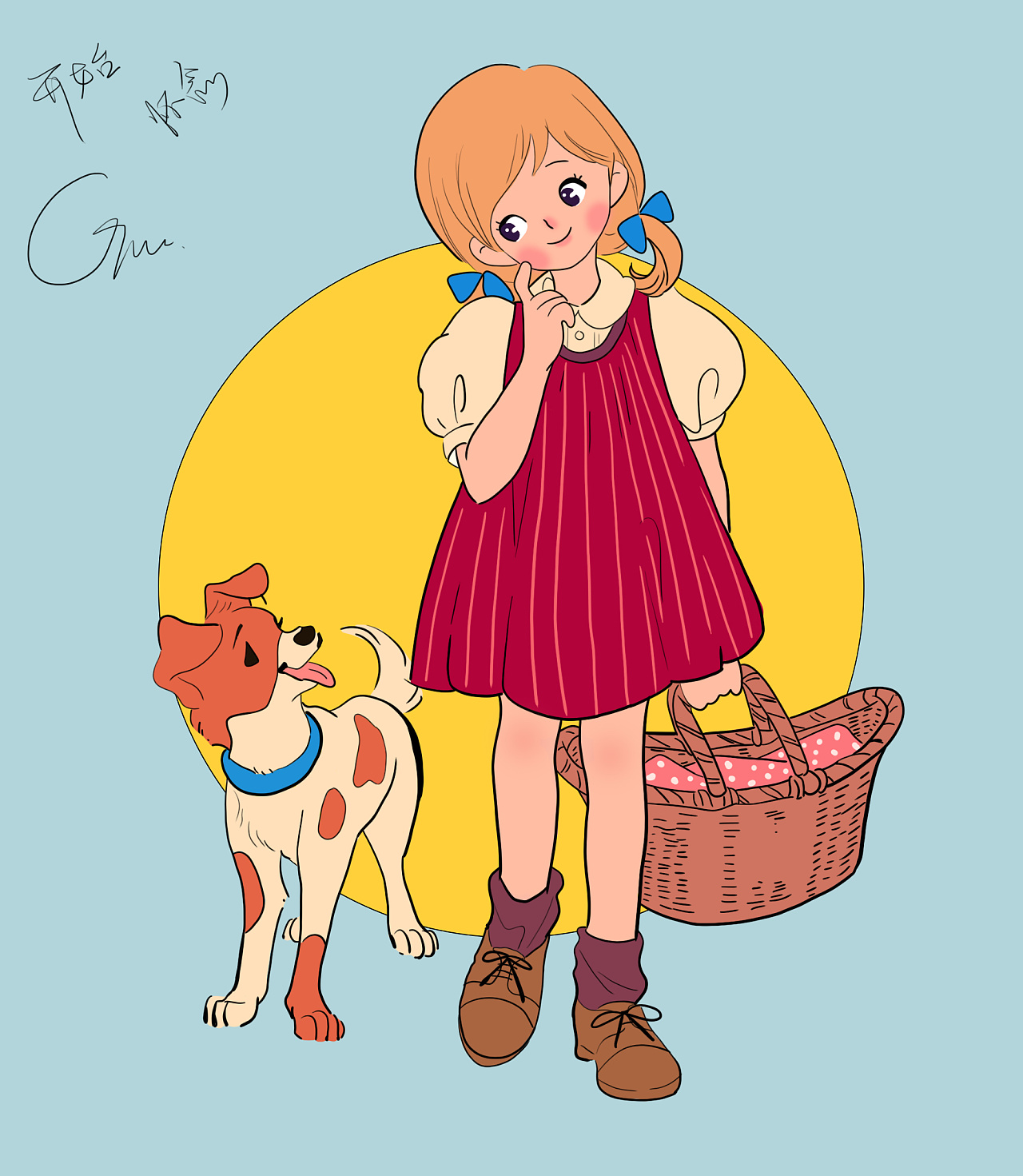 小时候|插画|绘本|人间清醒小麻薯 - 临摹作品 - 站酷 (zcool)