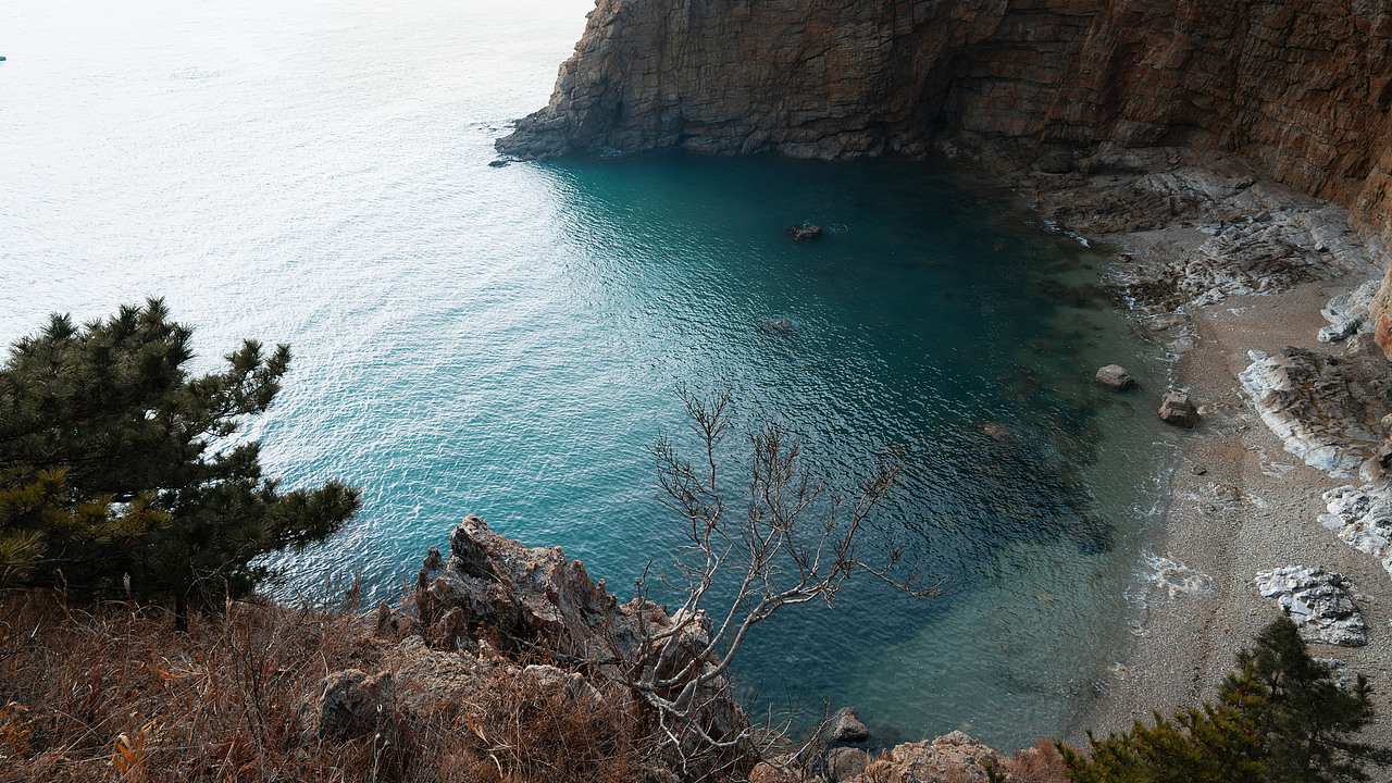 自然风光摄影:大连 「晨曦沙滩」