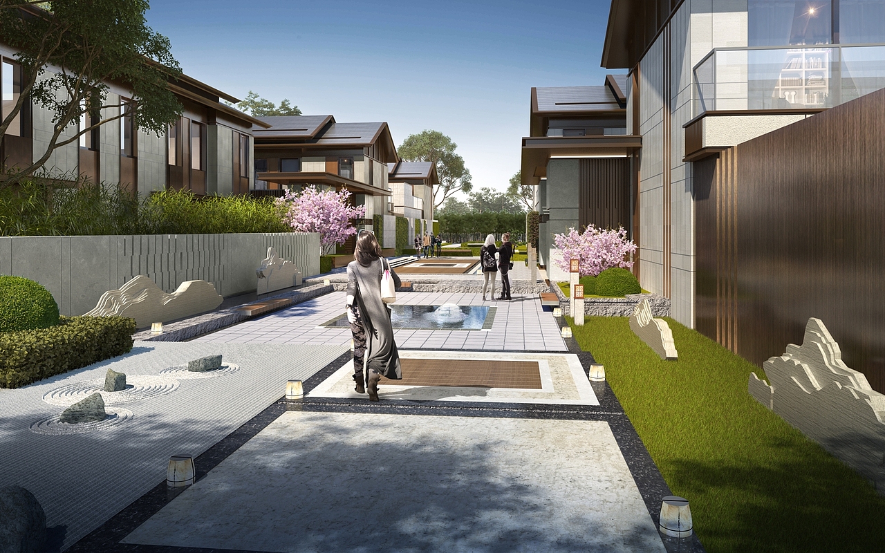 住宅场景（图ZMTk3MDM5Nzky） - 场景 - 站酷设计师点画数字原创素材 - 站酷ZCOOL