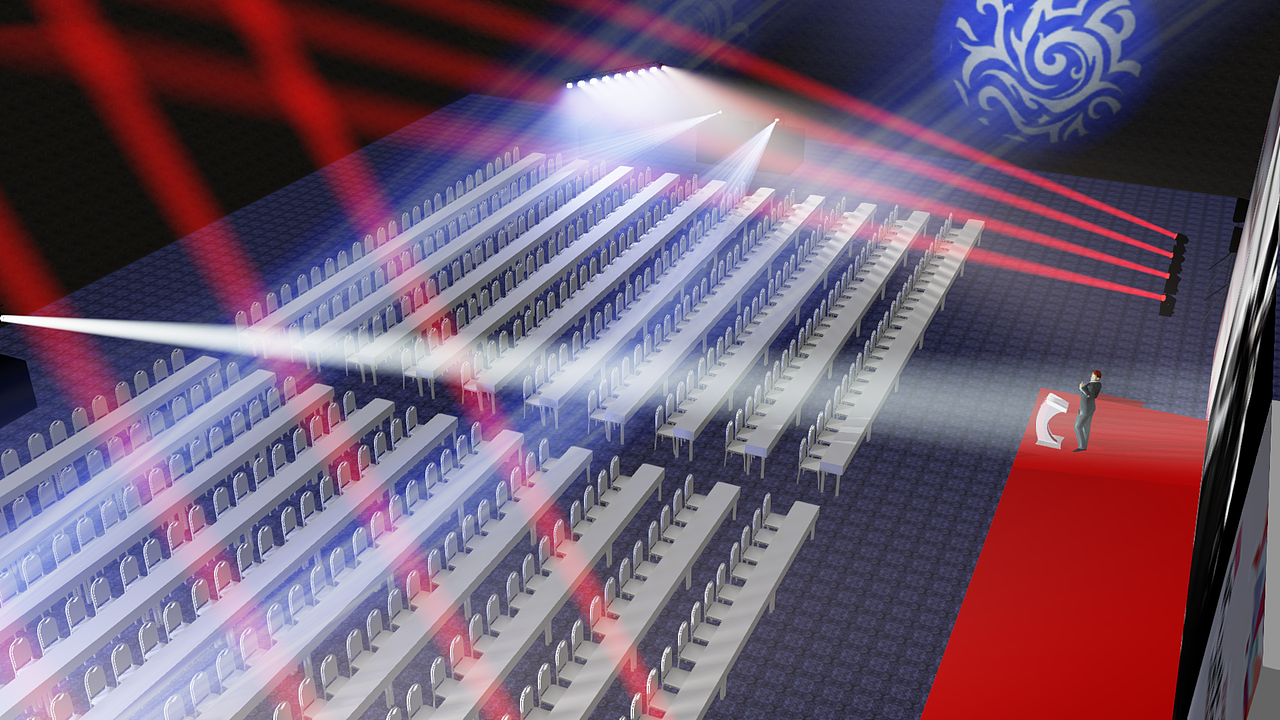 品牌新闻发布会灯光效果图（图ZNTQ0ODAxODQ=） - 舞台美术 - 站酷设计师一颗蘑菇1122原创素材 - 站酷ZCOOL