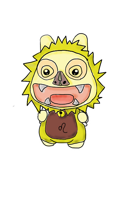 纯手绘12星座瓦猫创意设计