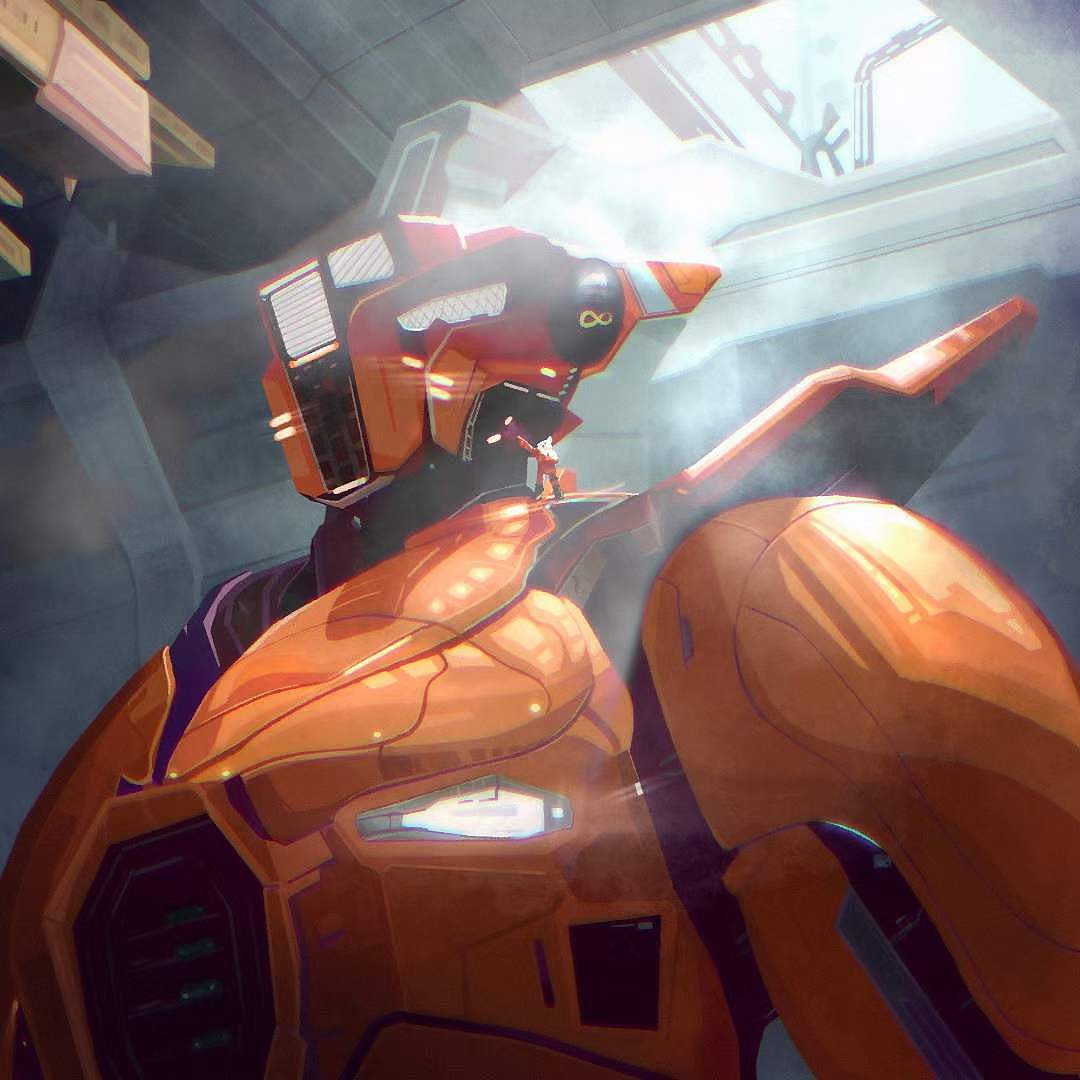 机甲的绘制流程