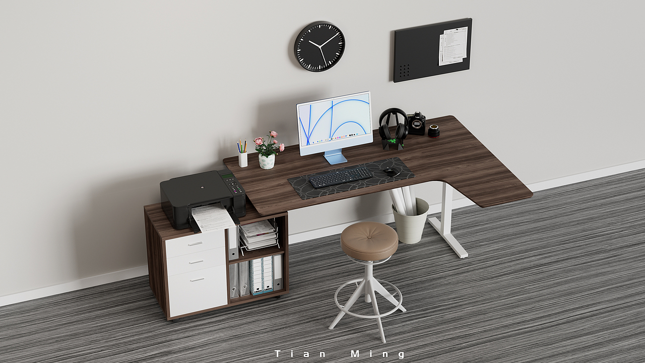 Amazon | 三抽文件柜（图ZMzI4NzU3MTYw） - 场景 - 站酷设计师小菊花样多原创素材 - 站酷ZCOOL