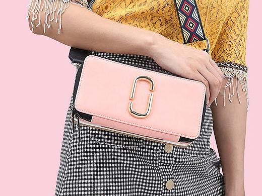 马卡龙可充电相机女包