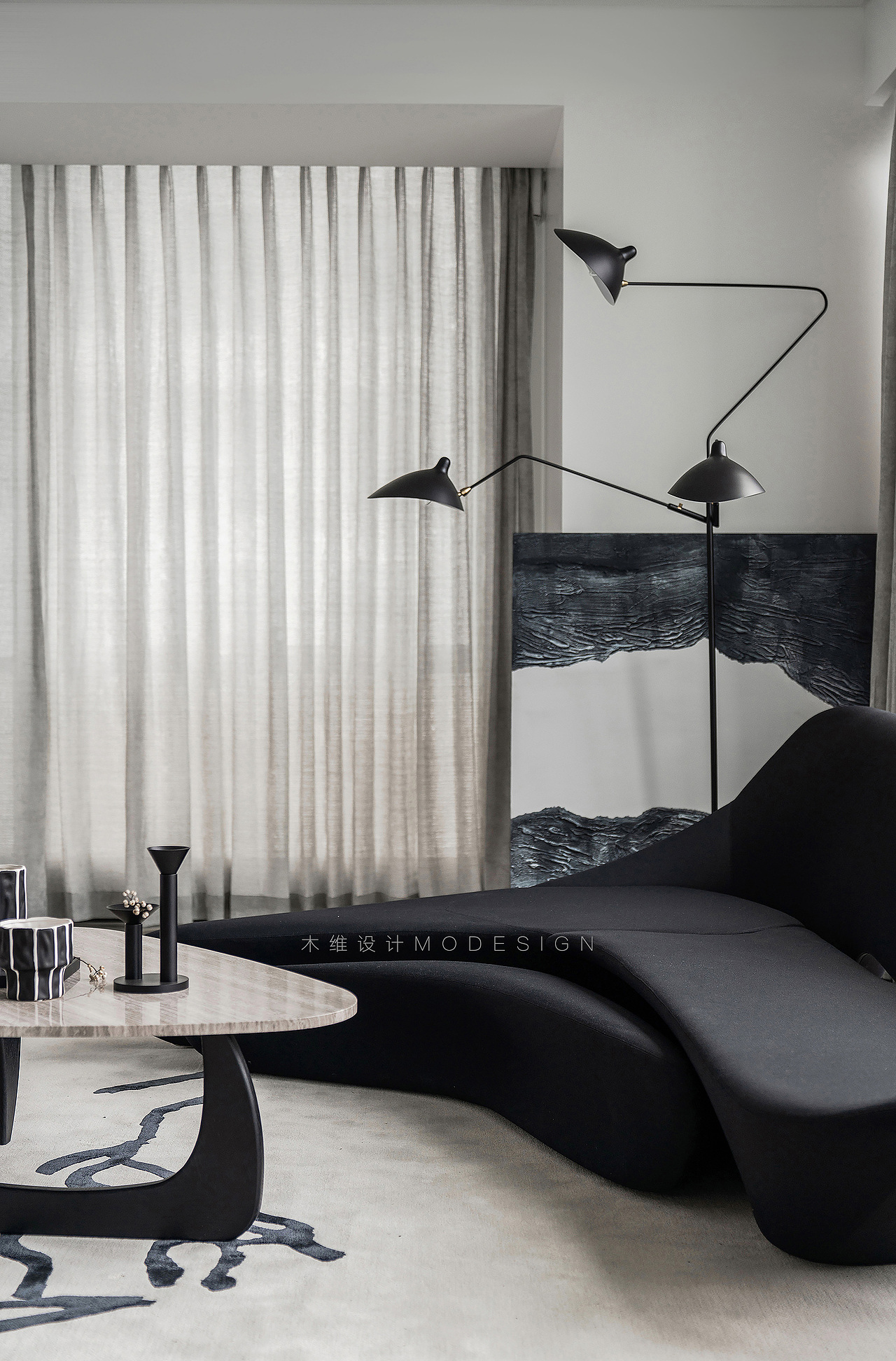 木维设计-重色系独居私宅（图ZMjc5MjUwNjM2） - 家装设计 - 站酷设计师木维设计原创素材 - 站酷ZCOOL