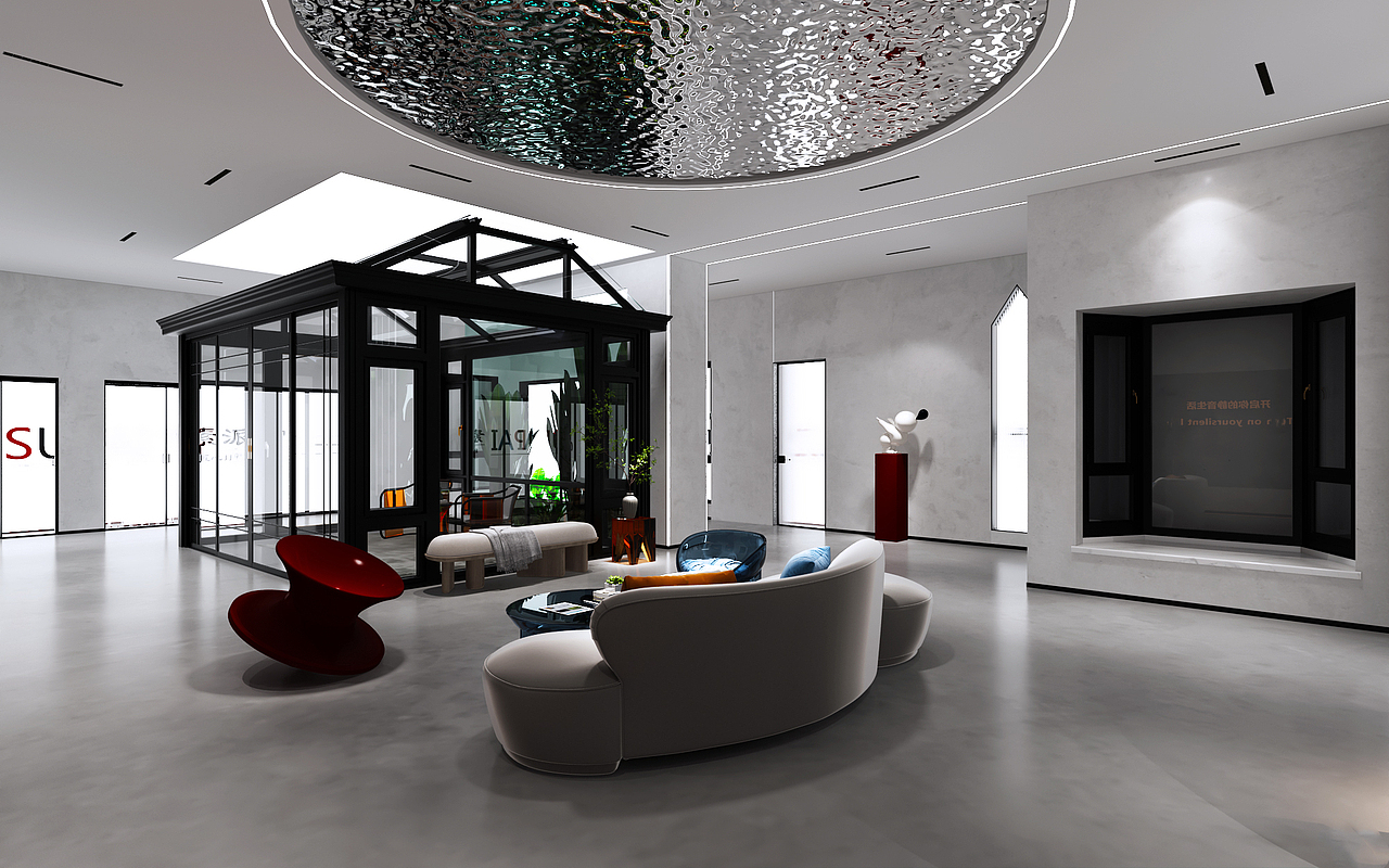 门窗展厅（图ZMjkwNzcyOTcy） - 展陈设计 - 站酷设计师吃口草莓酸奶原创素材 - 站酷ZCOOL
