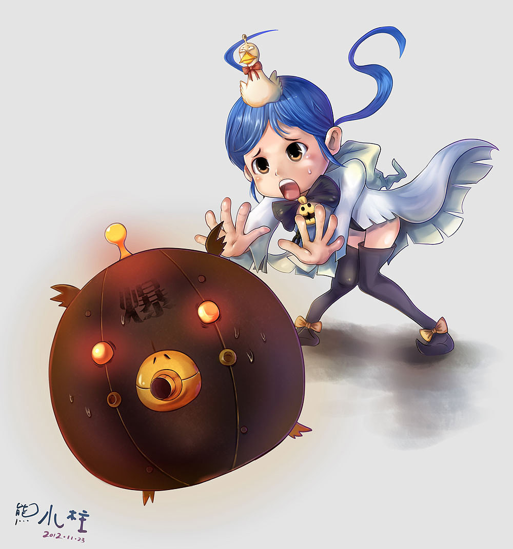 去年画的几张龙之谷角色