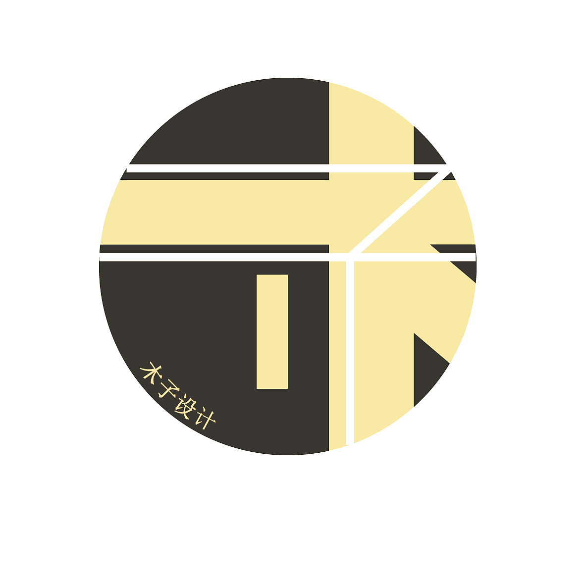 初学作品 - 木子中国logo（Jin勿忘初心）|平面|品牌|Jin品牌设计师 - 原创作品 - 站酷 (ZCOOL)