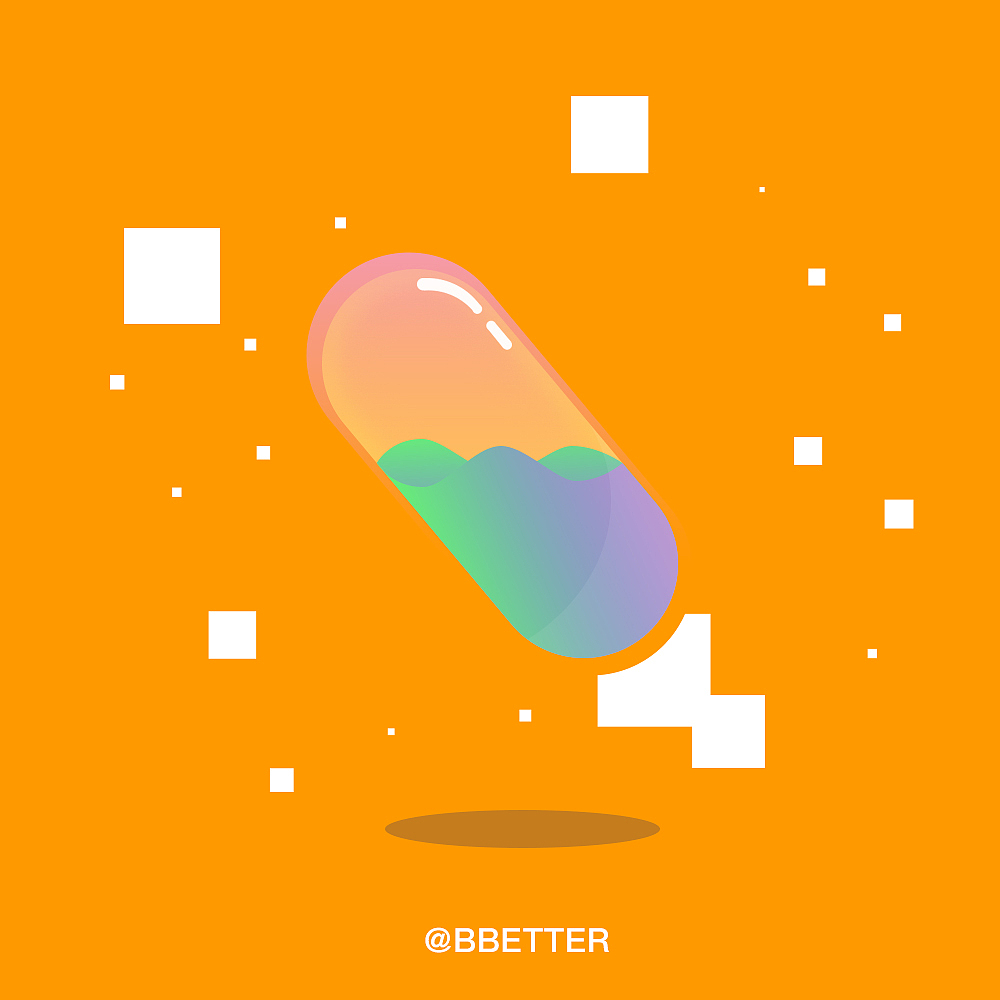 渐变色练习（图ZMTAzMjg1NzY0） - 海报 - 站酷设计师bbetter原创素材 - 站酷ZCOOL