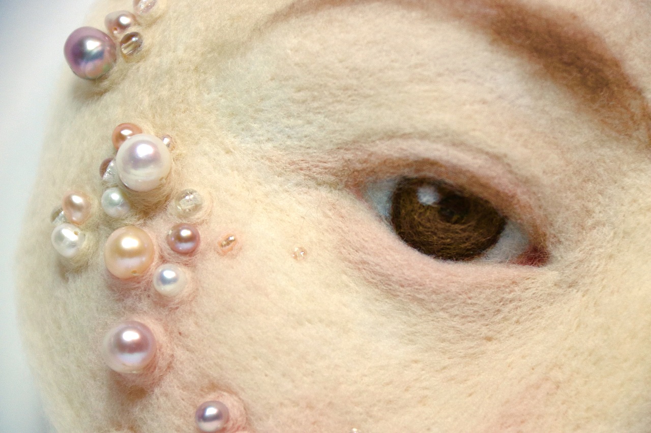 夏天 羊毛毡雕塑（图ZMTMyNTIxNDAw） - 雕塑 - 站酷设计师艾夜原创素材 - 站酷ZCOOL