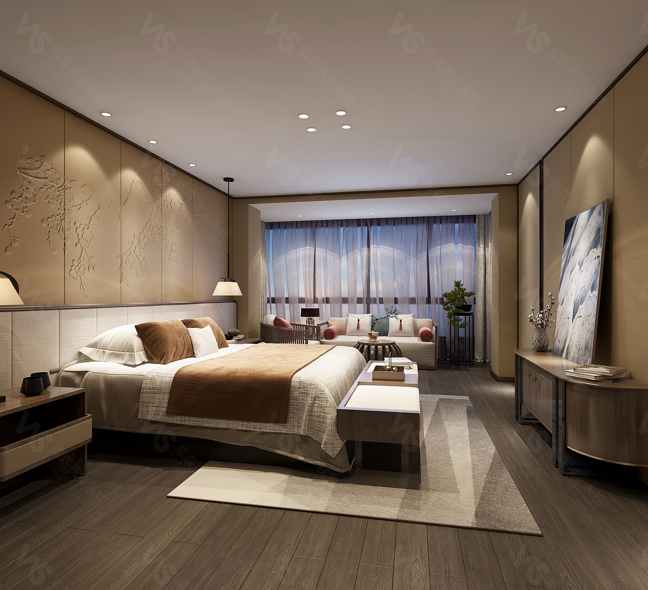 家装设计(新中式)