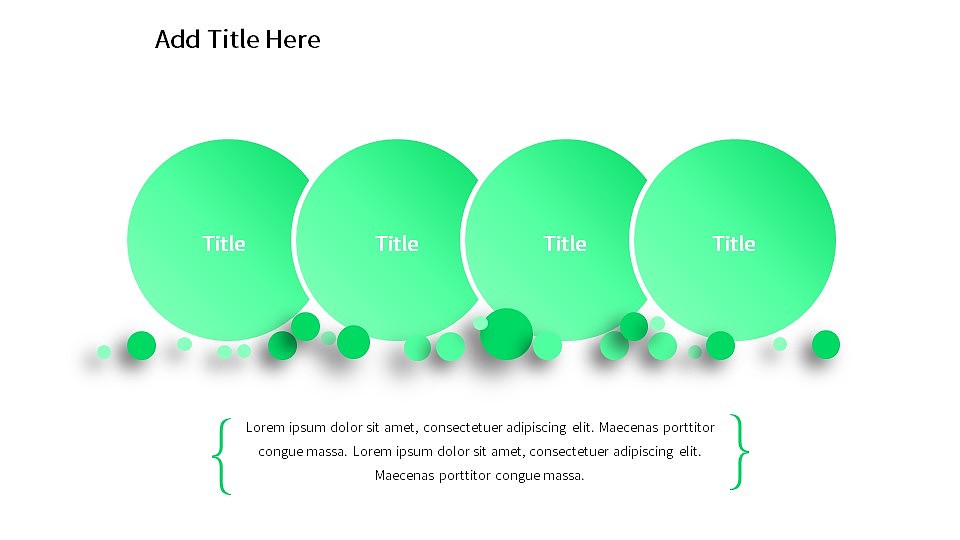 绿色清爽商务汇报动态PPT模版