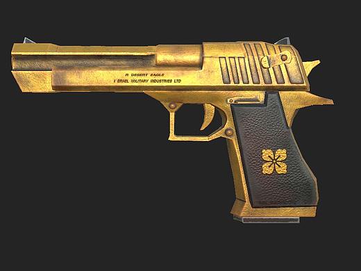 次时代废土风格沙漠之鹰手枪制作