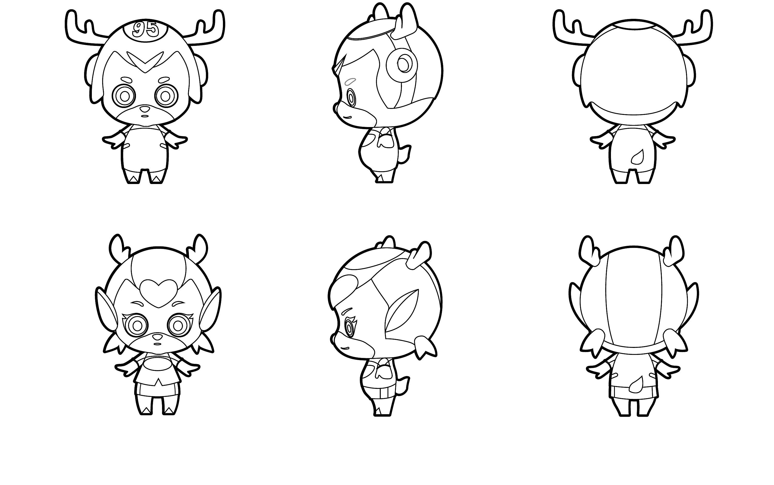 小鹿|平面|吉祥物|k15132111286 - 原创作品 - 站酷 (zcool)