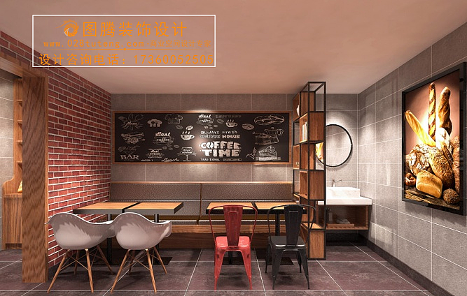 蛋糕店装修对空间的设计（图ZOTY0Mjk0MzY=） - 家装设计 - 站酷设计师小龙坎火锅店设计原创素材 - 站酷ZCOOL