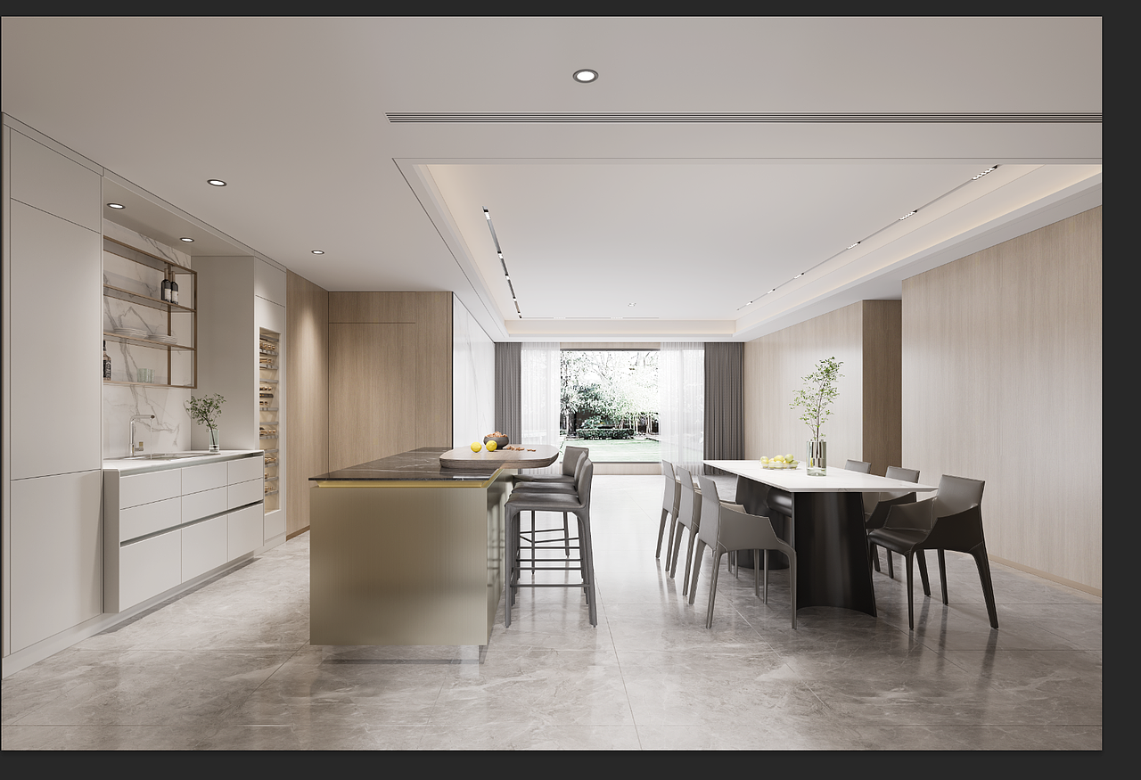 又一套九宫格放不下系列之现代工装售楼部