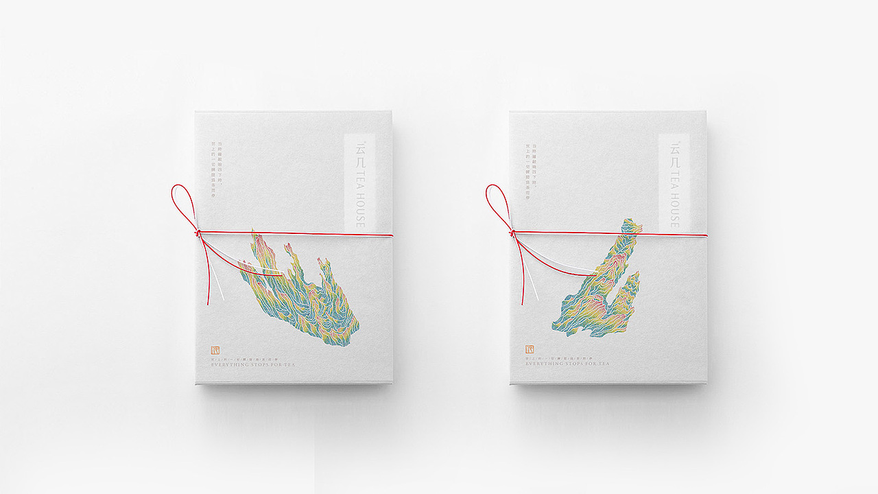 云几TEA HOUSE新茶饮品牌视觉形象设计-西安席设计