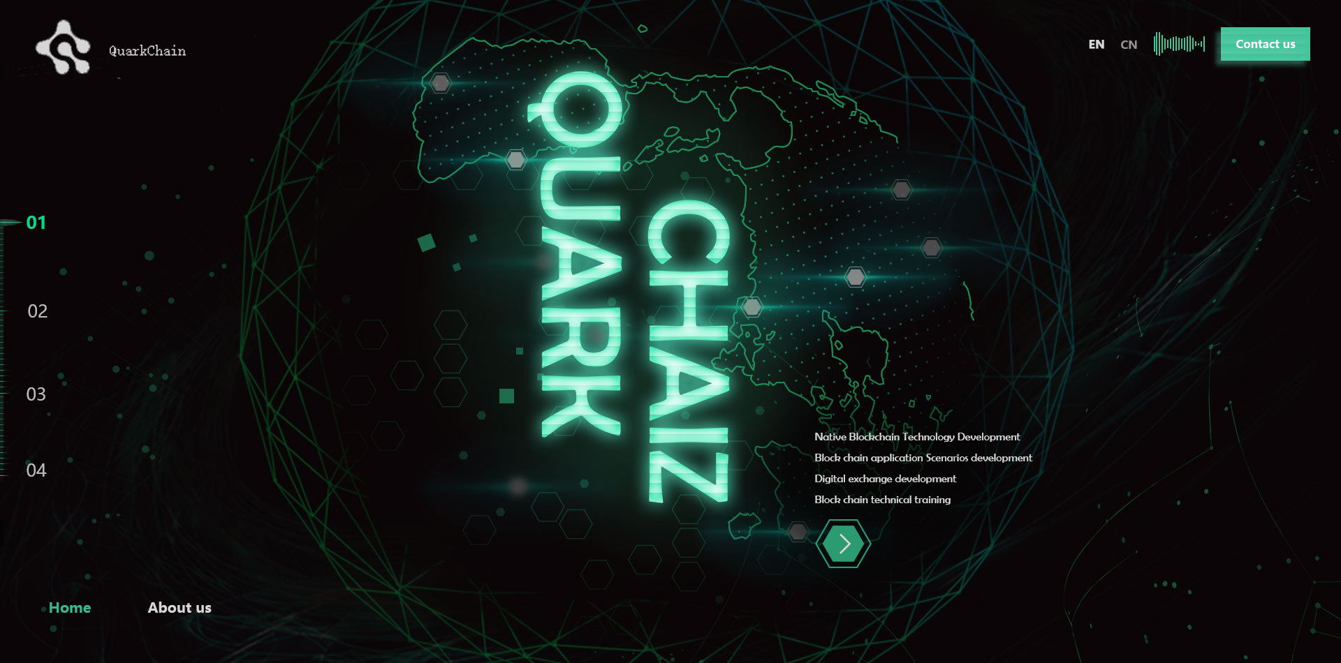 科技感页面设计