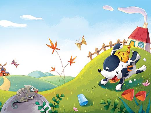 儿童绘本《花斑犬》已出版