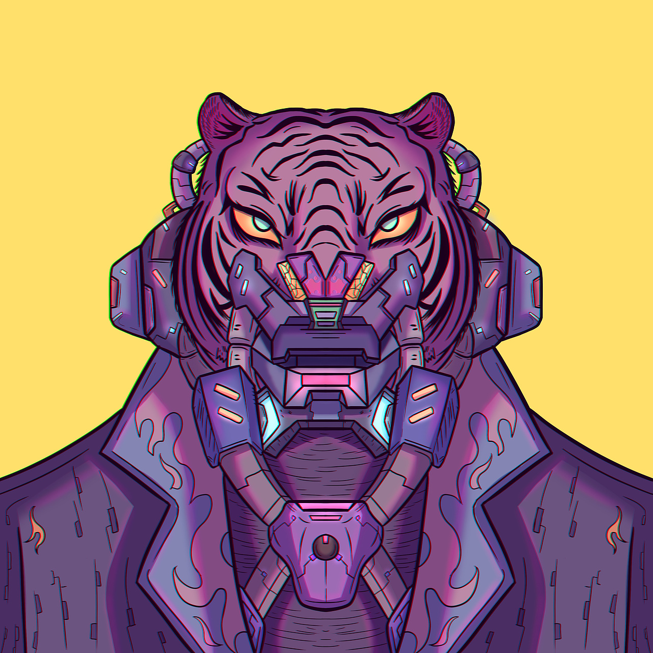 赛博朋克---十二生肖