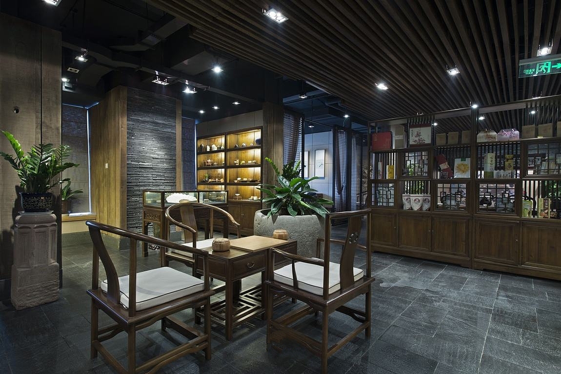 静茶坊——西安茶楼设计公司（图ZMTU5MjgyNDAw） - 家装设计 - 站酷设计师西安茶楼设计公司原创素材 - 站酷ZCOOL