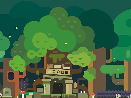 森林（个人主页-ZMzc4MTI1MjA=） - 创作习作 - 站酷设计师不慌原创素材 - 站酷ZCOOL