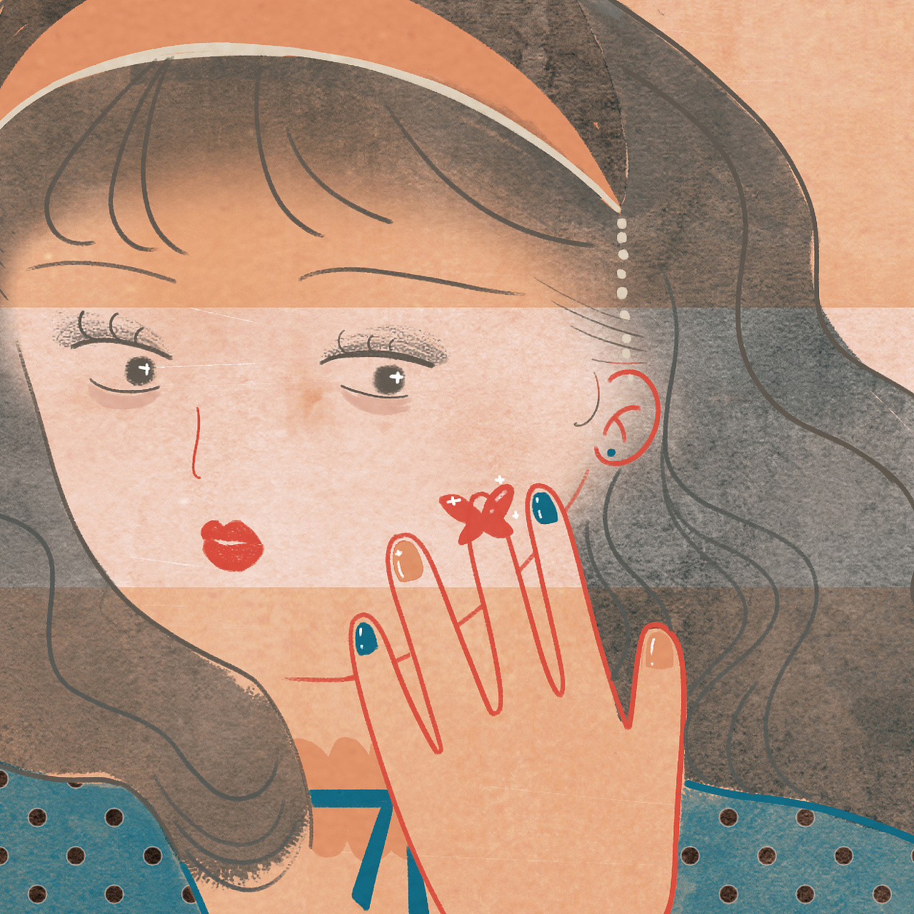 day02——昭和少女|插画|创作习作|五瓶方 - 原创作品 - 站酷 (zcool)