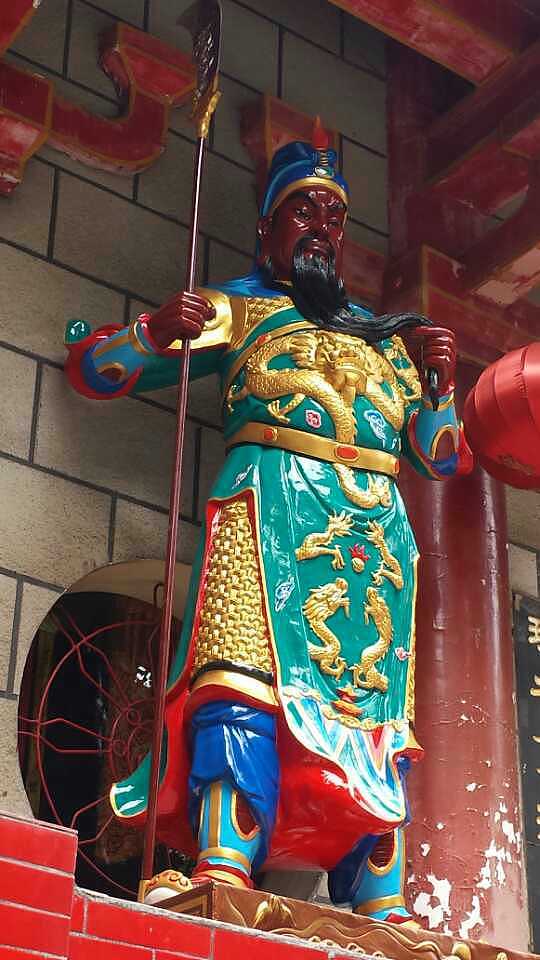 重新修缮文武财神（图ZMjI0OTE2MjYw） - 工艺品设计 - 站酷设计师墨鱼壁画工作室原创素材 - 站酷ZCOOL