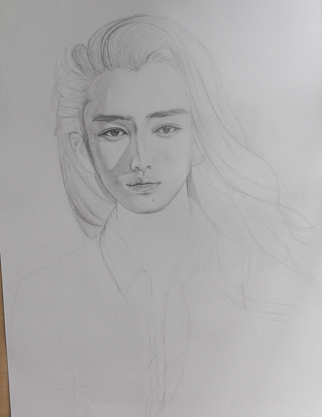 素描人像練習(xí)－入畫（圖ZNDM0ODI0Njg=） - 創(chuàng)作習(xí)作 - 站酷設(shè)計師元紫彈原創(chuàng)素材 - 站酷ZCOOL