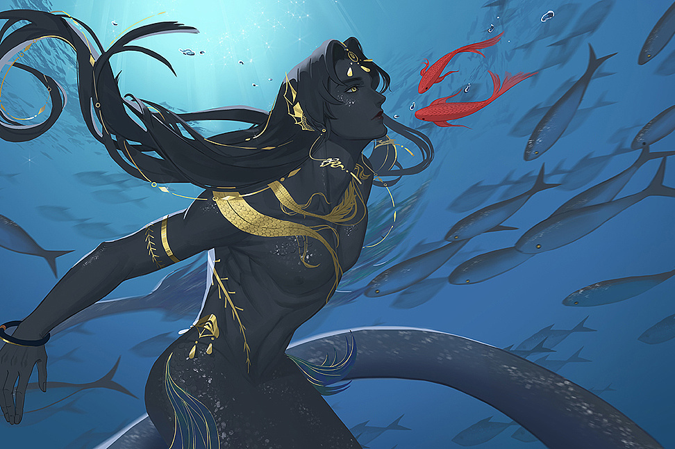 【海族-蛟】愿此间 山有木兮卿有意